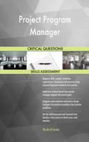Project Program Manager Critical Questions Skills Assessment