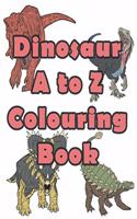 Dinosaur A to Z Colouring book