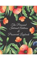 The Personal Internet Address & Password Logbook