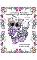 Sherri Baldy My Besties Miss Prissy Kitty Cat Coloring Book