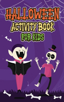 Halloween Activity Book for Kids