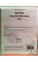 My Place Intractv Sklls Posters Pre-K 08: (English)