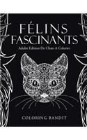 Félins Fascinants: Adulte Edition De Chats A Colorier