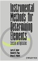 Instrumental Methods for Determining Elements