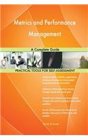 Metrics and Performance Management A Complete Guide