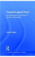 Toward Logical Form