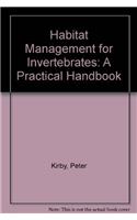 Habitat Management for Invertebrates: A Practical Handbook