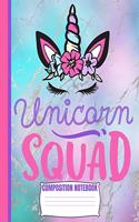 UNICORN SQUAD Composition Notebook