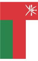 Oman Travel Journal - Oman Flag Notebook - Omani Flag Book