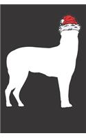 Notebook: Christmas Belgian Malinois College Ruled 6x9 120 Pages