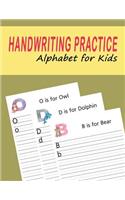 Handwriting Practice Alphabet for Kids