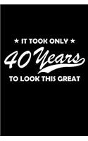 It took only 40 years to look this good