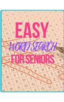 Easy Word Search For Seniors