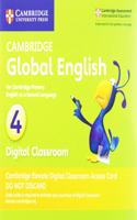 Cambridge Global English Stage 4 Cambridge Elevate Digital Classroom Access Card (1 Year)