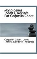 Monologues in Dits, R Cit?'s Par Coquelin Cadet
