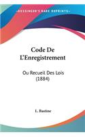 Code De L'Enregistrement