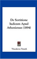 de Sortitione Iudicum Apud Athenienses (1894)