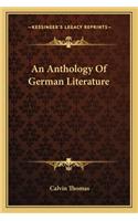 Anthology of German Literature