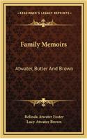 Family Memoirs