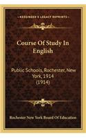 Course Of Study In English