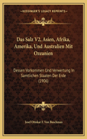 Das Salz V2, Asien, Afrika, Amerika, Und Australien Mit Ozeanien