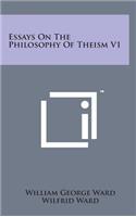 Essays On The Philosophy Of Theism V1