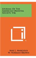 Journal of the American Oriental Society, V46