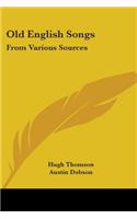 Old English Songs