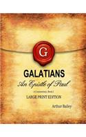 Galatians (Large Print)