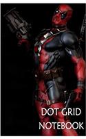 Dot Grid Notebook Deadpool