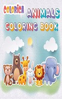 Colorica Animals Coloring Book