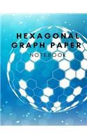 Hexagonal Graph Paper Notebook