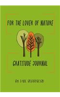 For the Lover of Nature, Gratitude Journal.