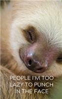 People I'm Too Lazy To Punch In The Face