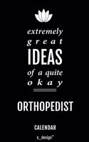 Calendar for Orthopedists / Orthopedist