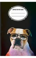 Composition Notebook: English Bulldog Blank Lined Notebook Journal Diary 6x9