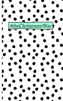 #theChristensenWay: Confetti 6 x 9 inch 120 Pages Journal Diary Notebook for the Christensen Family