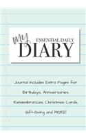 My Essential Daily Diary