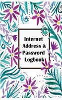 Internet Address & Password Logbook
