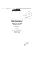 Material Characterization for Ductile Fracture Prediction