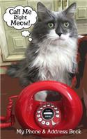 Call Me Right Meow Address Book