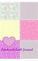 Patchwork Quilt Journal: Homework Book Notepad Composition and Journal Diary