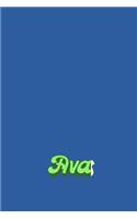 Ava's Notebook
