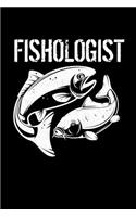 Fishologist: Blank Lined Journal