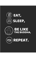 Eat, Sleep, Be Like the Buddha, Repeat