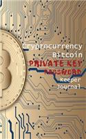 Cryptocurrency Bitcoin Private Key Password Keeper Journal