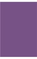 Paradise Purple: Kikitopia Elegant Notebook, Ruled, Large Soft Cover Notebook, 300 Pages, 6 X 9