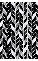 Journal Notebook Abstract Feather Pattern 11