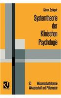 Systemtheorie Der Klinischen Psychologie