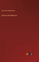 Histoire des Météores